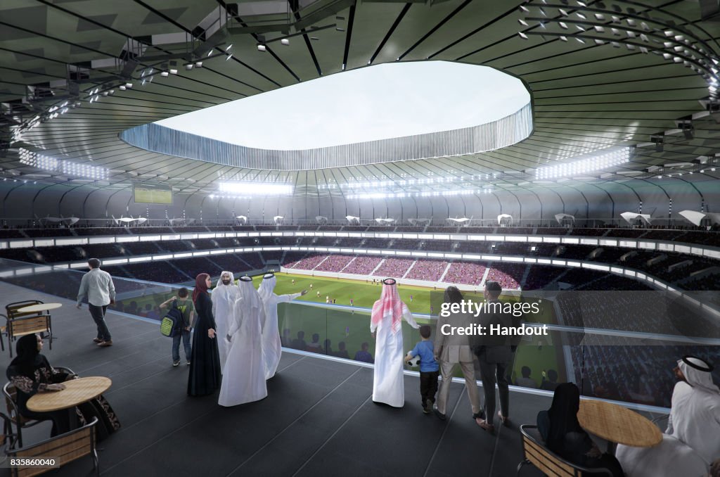 Rendered Illustations Of Qatar 2022 Venues