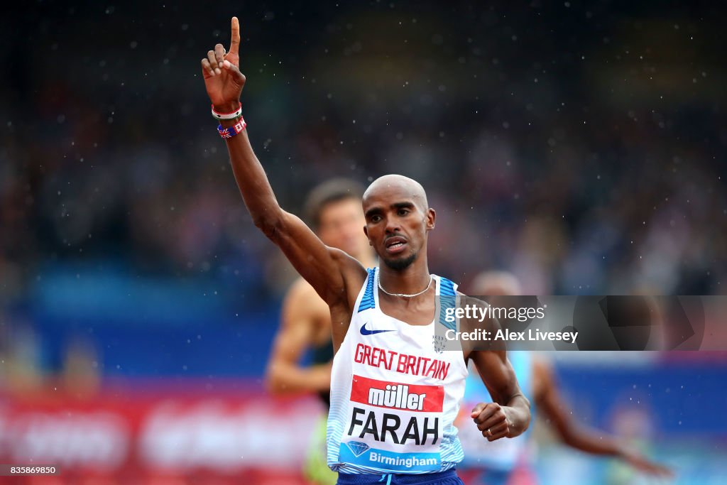 Muller Grand Prix Birmingham - IAAF Diamond League 2017