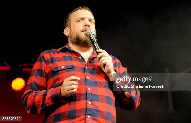 Mark Olver performs live on stage during V Festival 2017 at Weston Park on August 20, 2017 in Stafford, England.