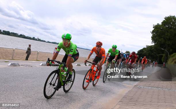 22nd Euroeyes Cyclassics 2017 Sebastian LANGEVELD / Patryk STOSZ / Peloton / Hamburg - Hamburg / Vattenfall Cyclassics /