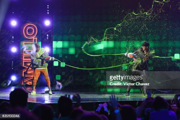 General view of atmosphere during the Nickelodeon Kids' Choice Awards Mexico 2017 at Auditorio Nacional on August 19, 2017 in Mexico City, Mexico.