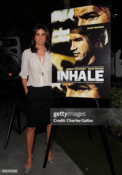 Producer Nathalie Marciano attends the 26 Films AFM party for the film "Inhale" at the Viceroy Hotel on November 6, 2008 in Santa Monica, California.