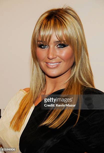 Alex Curran arrives for the 2008 MTV Europe Music Awards held at at the Echo Arena on November 6, 2008 in Liverpool, England.