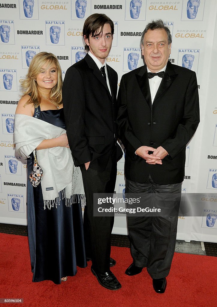 Sam Frears Director Stephen Frears and son Frankie and wife arrive at the 17th ...