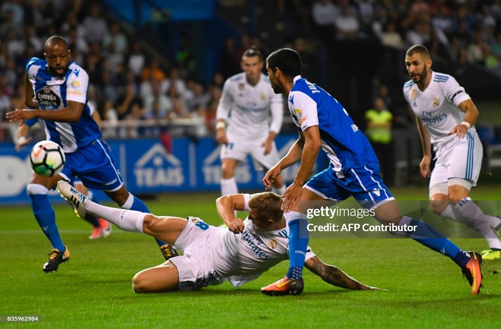 FBL-ESP-LIGA-DEPORTIVO-REALMADRID