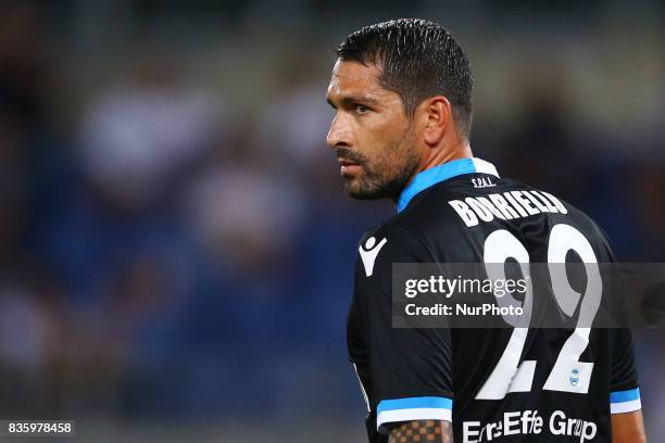 Marco Borriello of Spal at Olimpico Stadium in Rome, Italy on August 20, 2017.