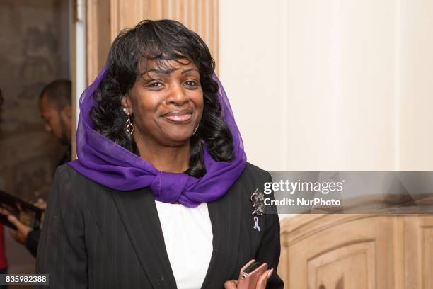 Mildred Muhammad, author, and ex-wife of the D.C. Sniper John Muhammad, was present at TV One's DC Premiere of When Love Kills: The Falicia Blakely...