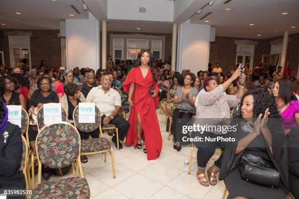 Actress Niatia &quot;Lil' Mama&quot; Kirkland, who plays Falicia Blakely, is introduced at TV One's DC Premiere of When Love Kills: The Falicia...