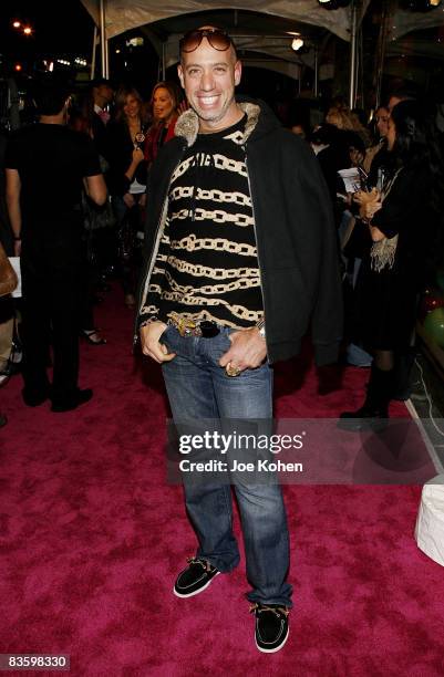 Personality Robert Verdi attends the Juicy Couture Flagship Store Opening on November 6, 2008 in New York City.