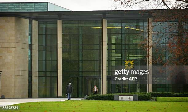 The headquarters of the Royal Bank of Scotland are pictured in Gogarburn, near Edinburgh, on November 7, 2008. The UK's largest mortgage lenders...