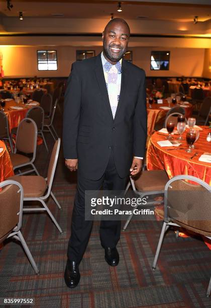 Jamahl L. King at Upscale Magazine's Brunch Style featuring Vivian Green on August 20, 2017 in Atlanta, Georgia.