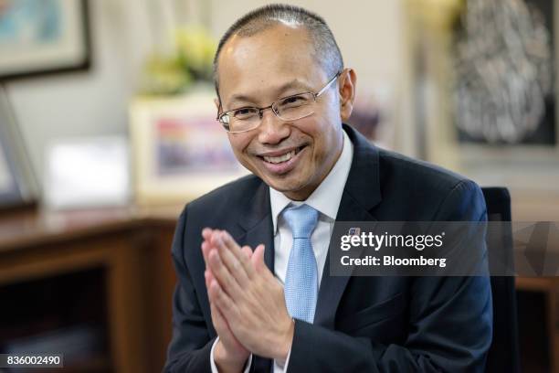 Abdul Wahid Omar, chairman of Permodalan National Bhd., speaks during an interview in Kuala Lumpur, Malaysia, on Thursday, Aug. 17, 2017. Malaysia's...