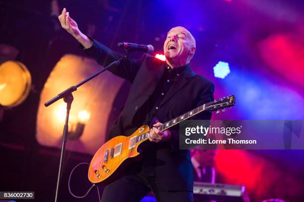 Midge Ure performs at Rewind Festival on August 20, 2017 in Henley-on-Thames, England.