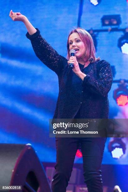Belinda Carlisle performs at Rewind Festival on August 20, 2017 in Henley-on-Thames, England.