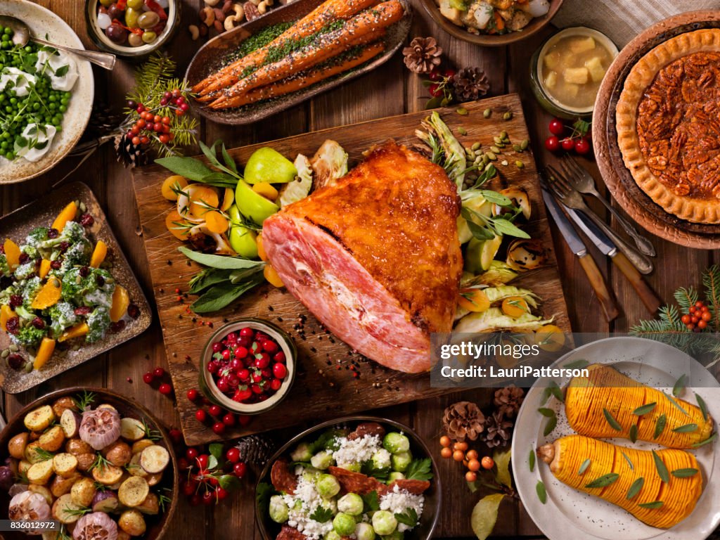 Fiesta cena de jamón