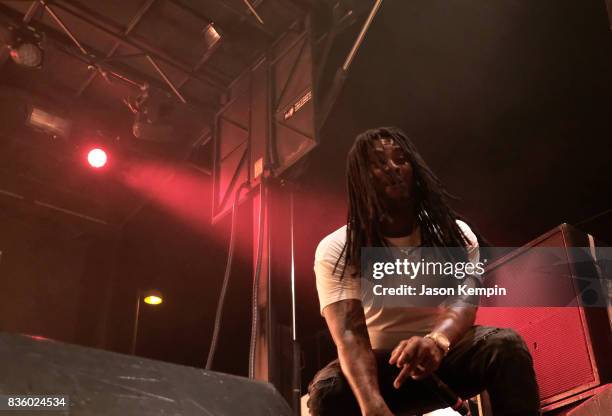 Waka Flocka Flame performs during Day Two of 2017 Billboard Hot 100 Festival at Northwell Health at Jones Beach Theater on August 20, 2017 in Wantagh...