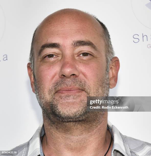 Actor Alex Skuby attends the ShangriLa global launch and pop-up store on August 20, 2017 in Beverly Hills, California.