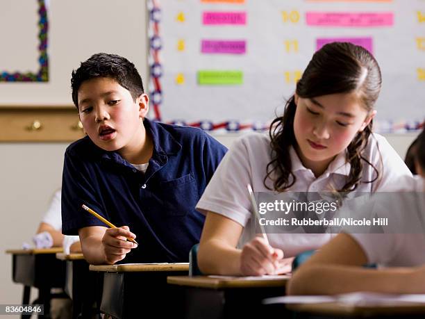 Student Is Cheating Student Cheating Photos and Premium High Res Pictures - Getty Images