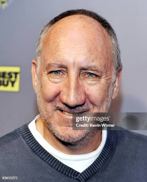 Musician Pete Townshend appears at Rachel Fuller's "In The Attic", presented by Best Buy, at the Troubador on November 7, 2008 in West Hollywood,...