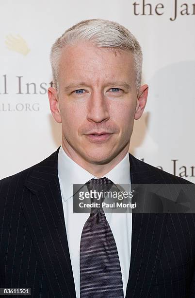 Anderson Cooper poses for a photo at the 2nd Annual Jane Goodall Institute Global Leadership Awards at the Ronald Reagan Building and International...