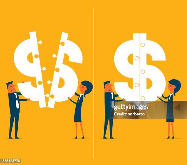 cooperation - teamwork - mean comments stock illustrations