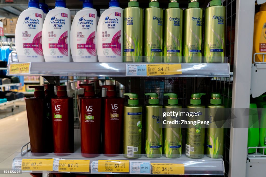 P&G products in a supermarket. On July 30th, Procter & Gamble