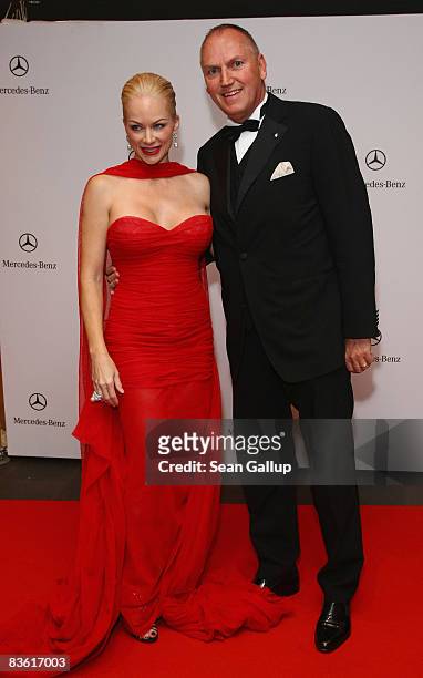 Actress Shawne Fielding and her husband Thomas Bohrer attend the 15th AIDS Gala at the Deutsche Oper on November 8, 2008 in Berlin, Germany.
