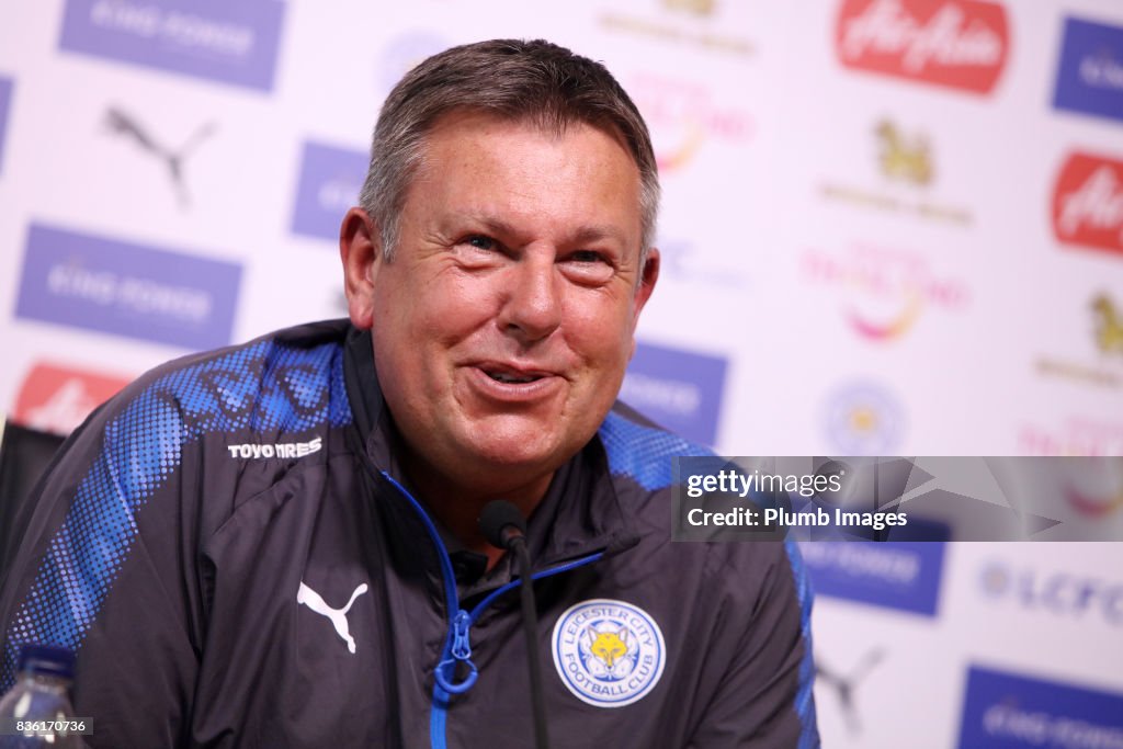 Leicester City - Training & Press Conference