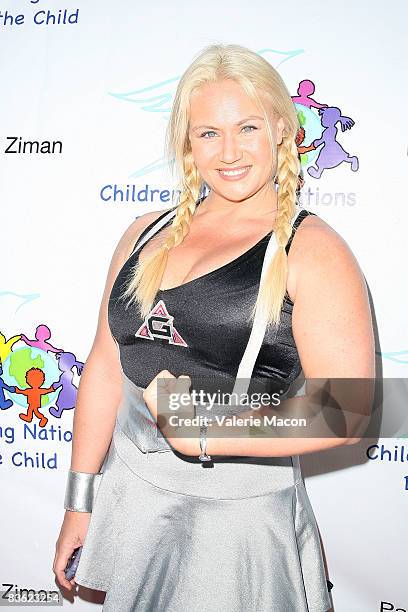 Personality Robin Coleman attends Children Uniting Nations 10th Annual Day of the child on November 9, 2008 in Santa Monica, California.