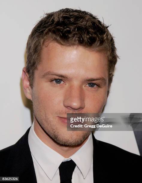 Actor Ryan Phillippe arrives at The Behind the Camera Awards presented by Hamilton and Hollywood Life at The Highlands on November 9, 2008 in Los...