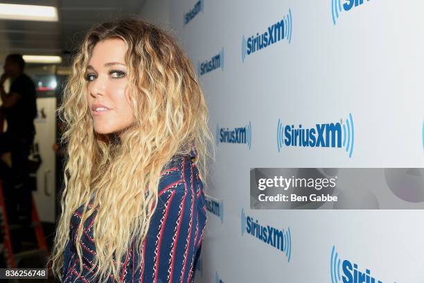 Singer/songwriter Rachel Platten visits SiriusXM Studios on August 21, 2017 in New York City.