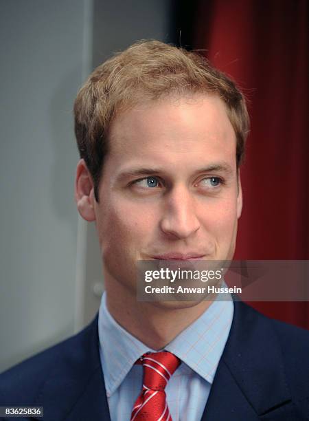 Prince William opens Media Wales's new Media Centre on November 8, 2008 in Cardiff, Wales.