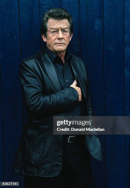 English actor John Hurt, London, 28th September 2001.