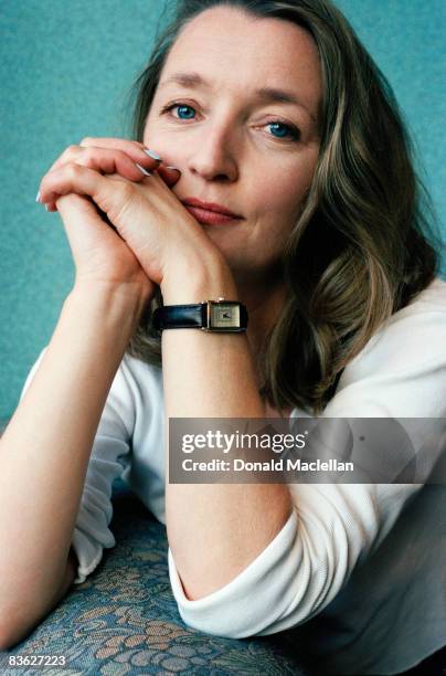 English actress Lesley Manville, London, 22nd March 1996.