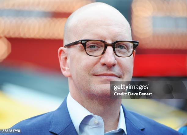 Director Steven Soderbergh attends the "Logan Lucky" UK Premiere at Vue West End on August 21, 2017 in London, England.