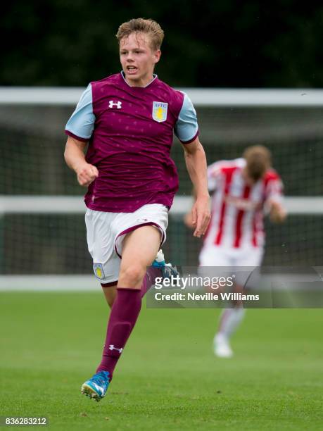 Kelsey Mooney of Aston Villa during the Premier League 2 match between Aston Villa and Stoke City at Bodymoor Heath on August 21, 2017 in Birmingham,...