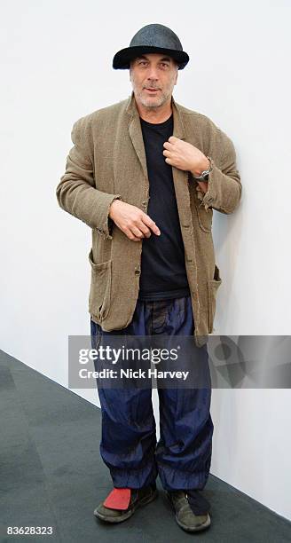 Ron Arad attends the Frieze Art Fair at Regent's Park on October 15, 2008 in London, England.