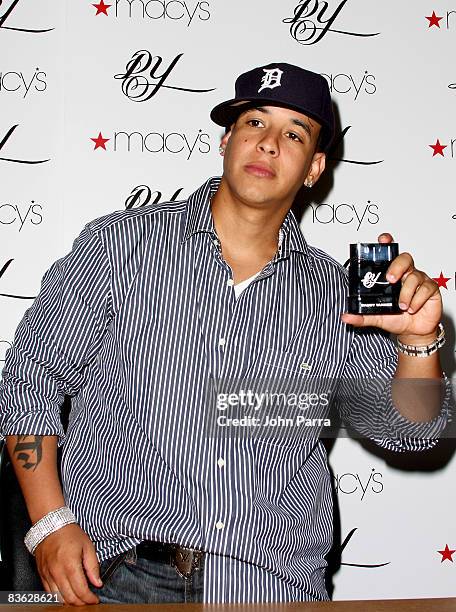 Daddy Yankee launches a new fragrance at Macys At Miami International Mall on November 8, 2008 in Miami, Florida.