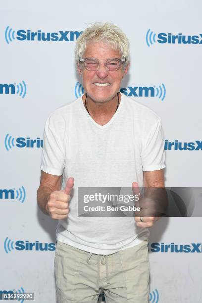 Musician Kevin Cronin visits SiriusXM Studios on August 21, 2017 in New York City.