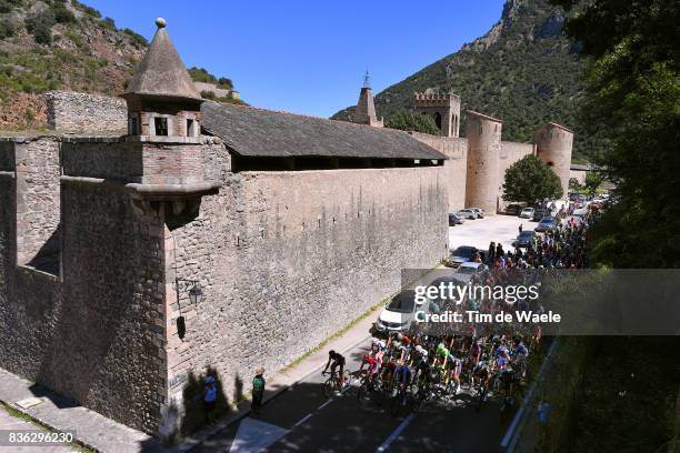 72nd Tour of Spain 2017 / Stage 3 Peloton / Castle Fort / VILLEFRANCHE DE CONFLENT City / Landscape / Prades Conflent Canigo - Andorra la Vella / La...