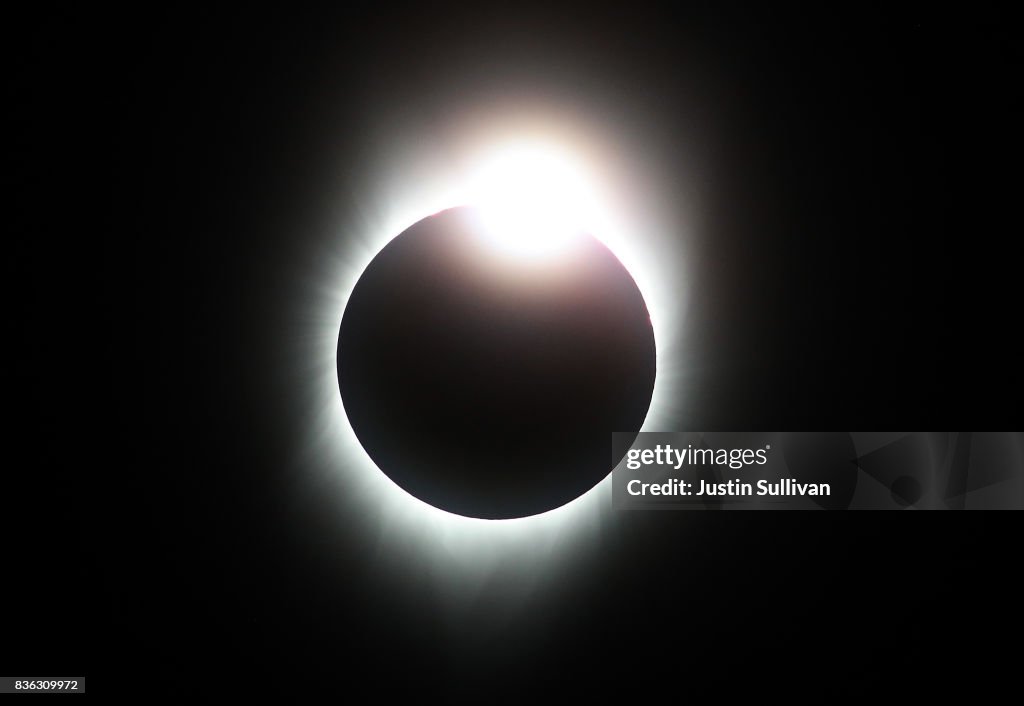 Solar Eclipse Visible Across Swath Of U.S.