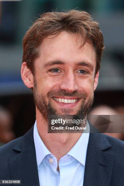 Reid Carolin arrives at the 'Logan Lucky' UK premiere held at Vue West End on August 21, 2017 in London, England.