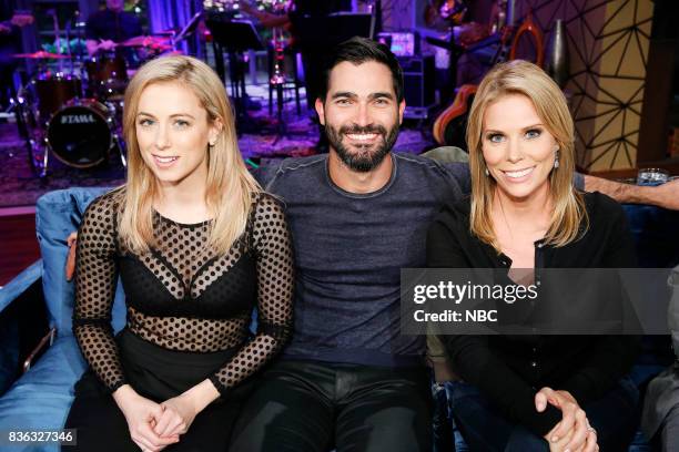 TSuper Smashed Game Night" Episode 506 -- Pictured: Iliza Shlesinger, Tyler Hoechlin, Cheryl Hines --