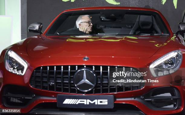 Roland Folger, MD & CEO, Mercedes-Benz India, at the launch of AMG GT Roadster on August 21, 2017 in New Delhi, India.
