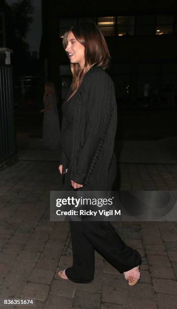 Ferne McCann attends The Savvy Mummy event at Union Theatre on August 21, 2017 in London, England.