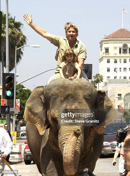 Steve Irwin, Terri Irwin & daughter Bindi