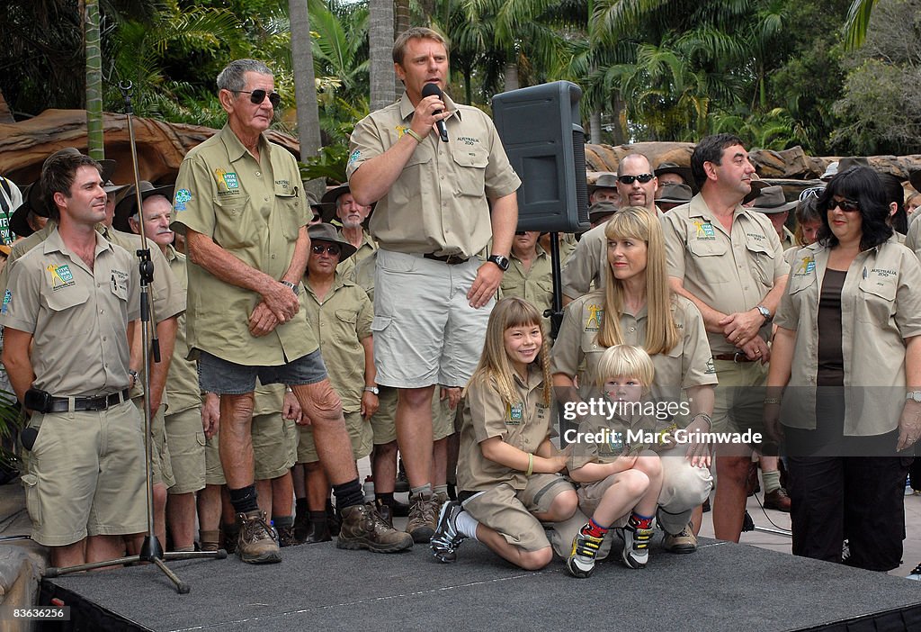 Steve Irwin Memorial Day at the Australia Zoo