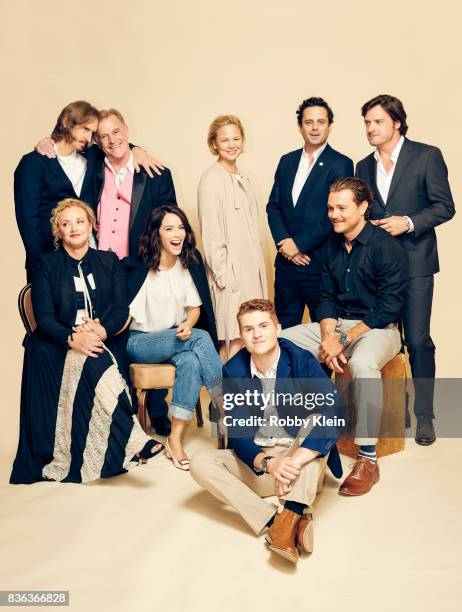 The cast of Rectify; Ray McKinnon, Bruce McKinnon, J. Smith-Cameron, Abigail Spencer, Adelaide Clemens, Jake Austin Walker, Luke Kirby, Clayne...