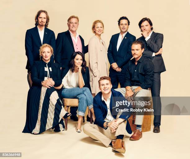 The cast of Rectify; Ray McKinnon, Bruce McKinnon, J. Smith-Cameron, Abigail Spencer, Adelaide Clemens, Jake Austin Walker, Luke Kirby, Clayne...