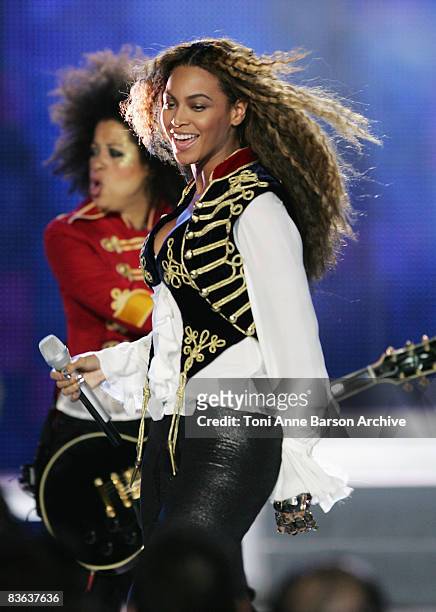 Beyonce Knowles performs at the World Music Awards 2008 at the Monte Carlo Sporting Club on November 9, 2008 in Monte Carlo, Monaco.